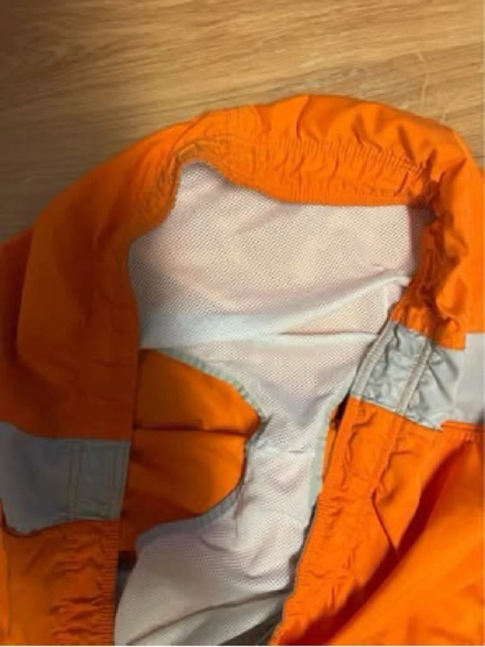 Roundtree & Yorke Men's Orange Cargo Swim Shorts with Contrast Trim size 1X